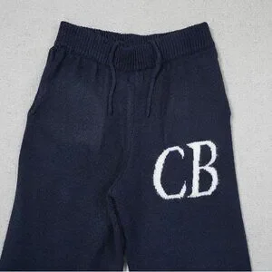 Cole Buxton Blue Wool Track Pants